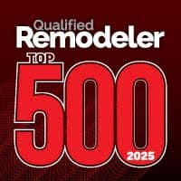 Qualified Remodeler Top 500 2025 Badge